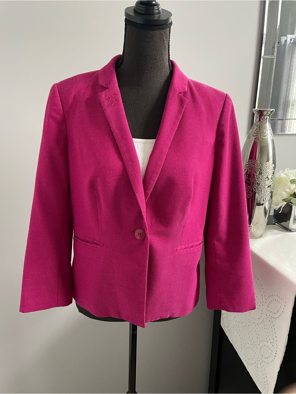 The Limited Pink Dot Blazer